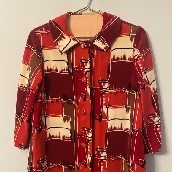 Vintage Velvet Button-Front Maxi Dress – 1970s Boho Statement Piece - Picture 2 of 10